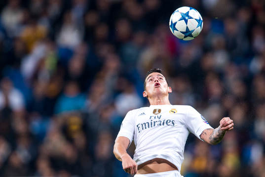 Real Madrids James Rodríguez