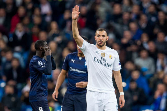 Real Madrids Karim Benzema
