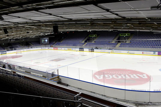Interiör Malmö Isstadion