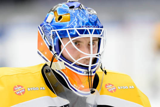 Panterns målvakt Viktor Andrén