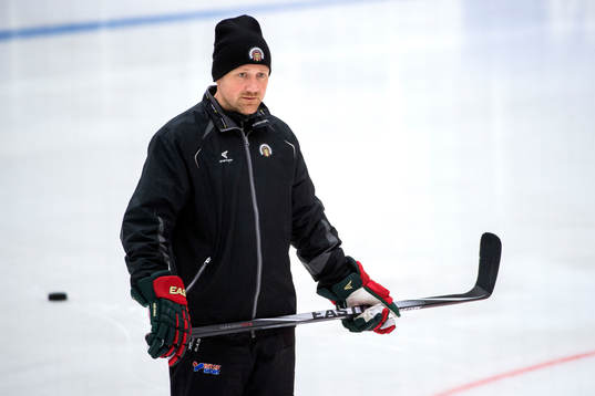Frölundas målvaktstränare Kristoffer Martin