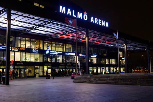 Exteriör Malmö Arena