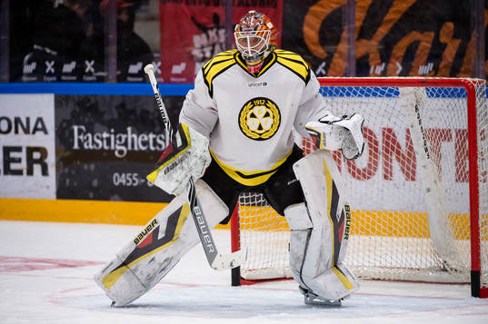 Brynäs målvakt Felix Sandström