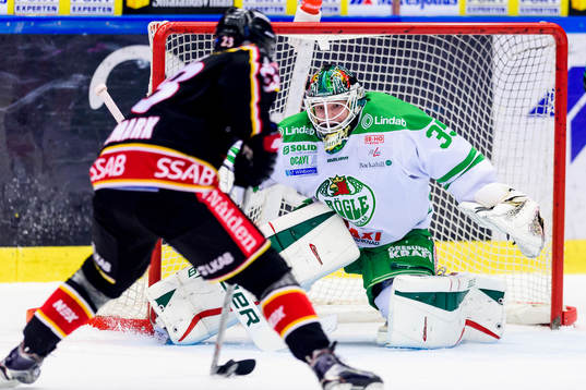 Rögles målvakt Oscar Dansk