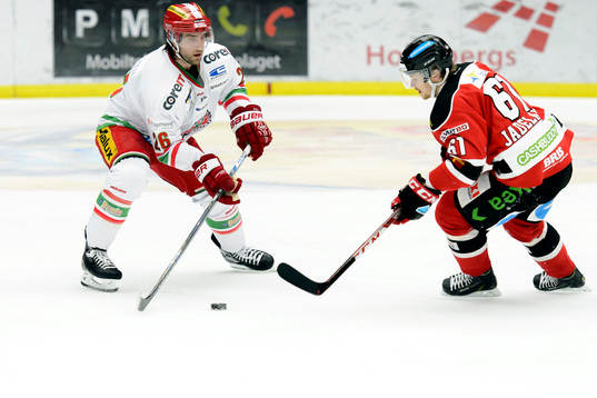 Modos Shaun Heshka mot Malmö Redhawks  Nicklas Jadeland