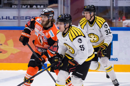 Brynäs Sebastian Enterfeldt Karlskronas Jimmy Andersson