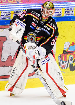 Luleås målvakt Joel Lassinantti