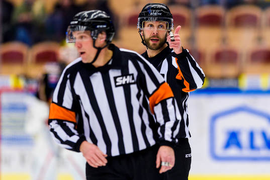 Domare Marcus Linde och Domare Morgan Johansson