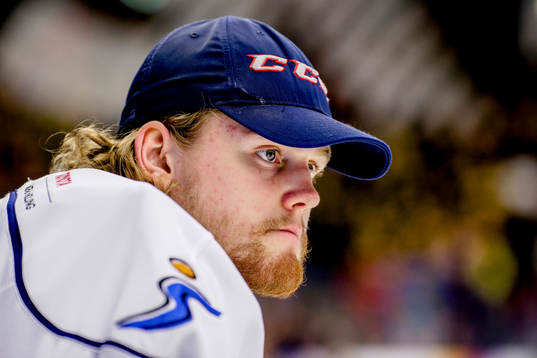 Linköpings målvakt Marcus Högberg