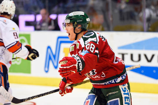 Frölundas Andreas Johnson jublar
