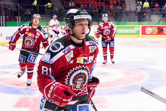 Frölundas Ryan Lasch jublar