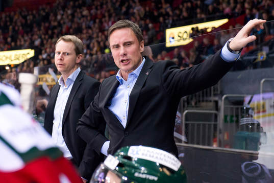 Frölundas tränare Roger Rönnberg