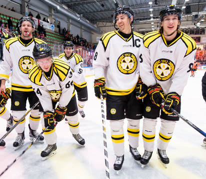Brynäs Jonathan Pudas, Anton Rödin och Oskar Lindblom
