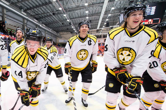 Brynäs Jonathan Pudas, Anton Rödin och Oskar Lindblom