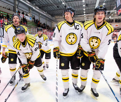 Brynäs Jonathan Pudas, Anton Rödin och Oskar Lindblom