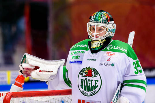 Rögles målvakt Oscar Dansk