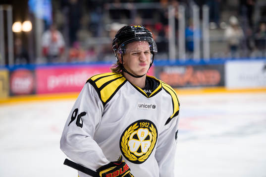 Brynäs Oskar Lindblom har ont