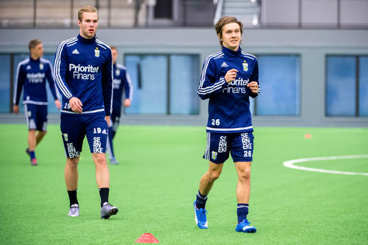 IFK Göteborgs Gustav Engvall och Patrik Karlsson Lagemyr