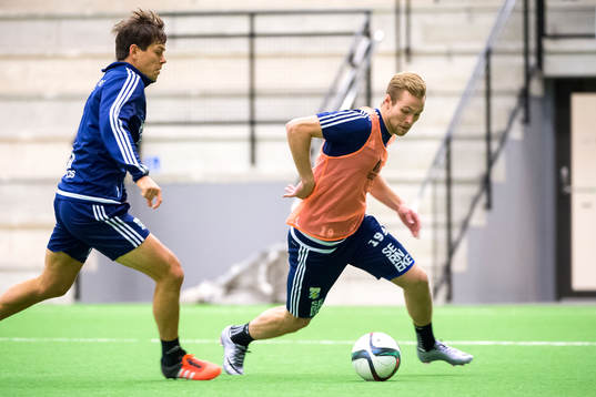 IFK Göteborgs Mads Winther Albeck och Gustav Engvall