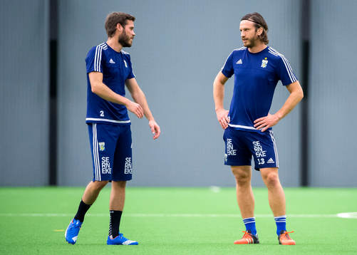 IFK Göteborgs Emil Salomonsson och Gustav Svensson