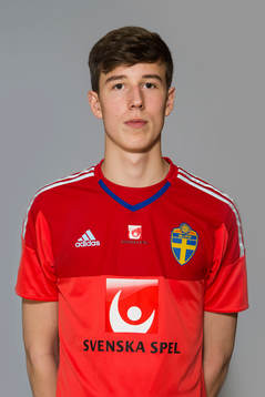 Samuel Brolin som spelar i P15/00-landslaget