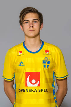Anton Eriksson som spelar i P15/00-landslaget