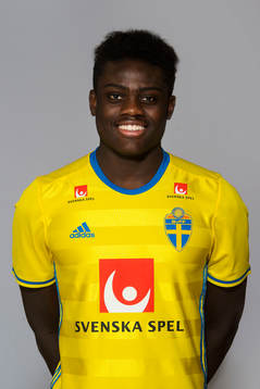 Daniel Mushitu som spelar i P15/00-landslaget