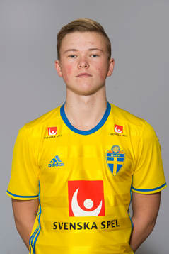 Jacob Norgren som spelar i P15/00-landslaget