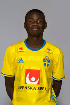 Benjamin Kimpioka som spelar i P15/00-landslaget