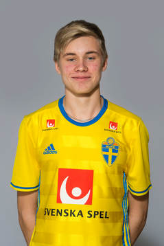 Jesper Berglund som spelar i P15/00-landslaget