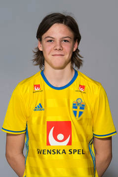 Emil Holm som spelar i P15/00-landslaget