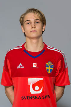 Ludvig Franck som spelar i P15/00-landslaget