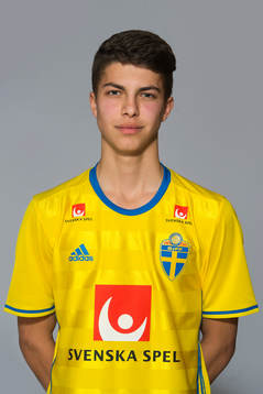 Melvin Mårtensson Almevid som spelar i P15/00-landslaget