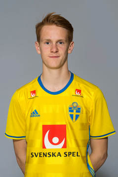 Viktor Krüger som spelar i P15/00-landslaget