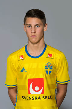 Rasmus Fridolf som spelar i P15/00-landslaget