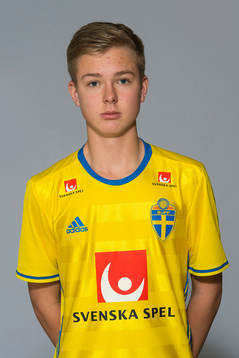 Malte Persson som spelar i P15/00-landslaget