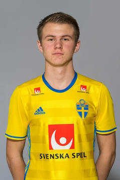 Edvin Crona som spelar i P15/00-landslaget