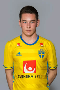 Samuel Fröjd som spelar i P15/00-landslaget