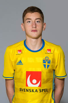 Dejan Kulusevski som spelar i P15/00-landslaget