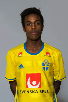 Nattnael Zerai som spelar i P15/00-landslaget