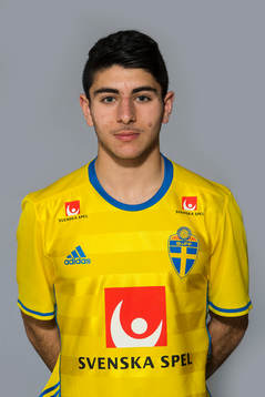 André Alsanati som spelar i P15/00-landslaget