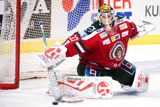 Frölundas målvakt Johan Gustafsson