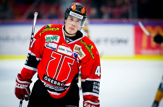 Örebros Joel Mustonen deppar