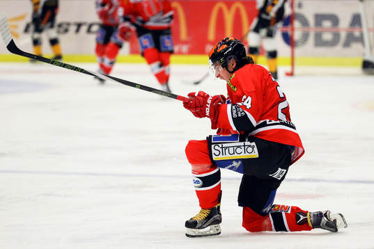 Örebros Petr Zamorsky  jublar