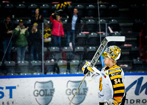Skellefteås målvakt Erik Hanses