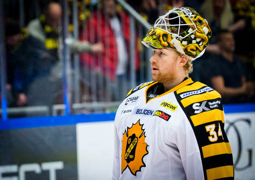 Skellefteås målvakt Erik Hanses