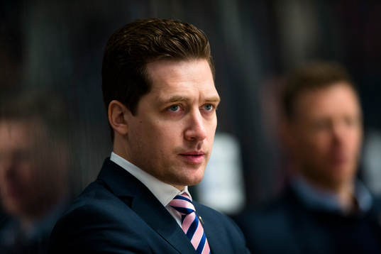 Växjös tränare Sam Hallam