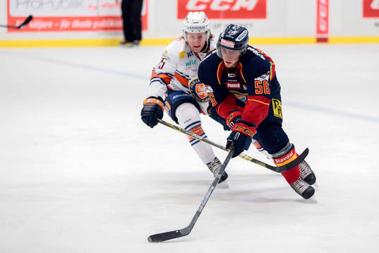 Djurgårdens Robin Norell och Växjös Albin Storm