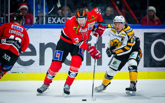 Örebros Marko Anttila och Skellefteås Patrik Zackrisson