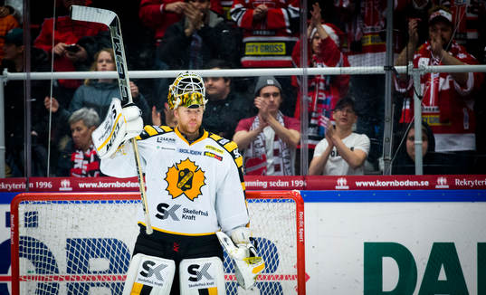 Skellefteås målvakt Erik Hanses
